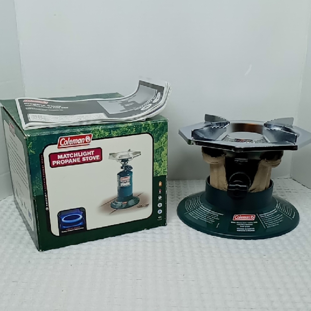 New Old Stock Vintage Coleman Matchlight Propane Stove 5431A700 Single Burner